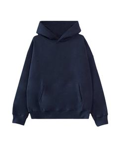 Sweat à capuche oversize en molleton French Terry pour femme, style streetwear, personnalisé ODM Spider, avec épaules tombantes et motif imprimé sur le devant, hiver - Product Image 4