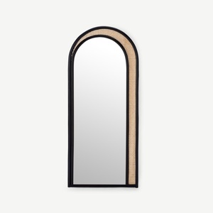 <b>Black</b> <b>Arched</b> <b>Mirror</b> Floor Natural Full Length <b>Mirrors</b> - Product Image 5