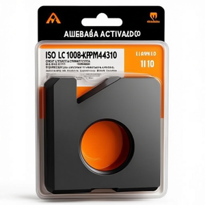 ISO LC 1008-KPM4310 D.4mm Plaquette de fraisage revêtue PVD violet-noir Outil de coupe et de formage PU 10 - Product Image 2