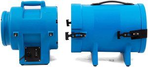 Nouveau ventilateur axial haute pression MOUNTO 8 pouces 1/3 CV pour ventilation avec tuyaux de 25 pieds - Product Image 4