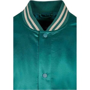 แจ็คเก็ตเบสบอลแบบวาร์ซิตี้สำหรับฤดูหนาว ผ้าแคนวาสคุณภาพสูง 100% ผ้าฝ้าย ปรับแต่งได้สำหรับทุกเพศ คอตั้ง กันลม ดีไซน์ตัวอักษรแบบแยกส่วน - Product Image 4