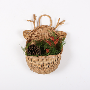 Adornos navideños de ratán natural tejido a mano, en forma de estrella, artesanía ecológica, adornos navideños de ratán para decoración navideña. - Product Image 2