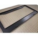 Cadres de plaque d'immatriculation de voiture en aluminium camouflage, acier inoxydable durable, fibre de carbone, plastique, couvercle LED pour Abarth - Product Image 6
