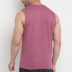 T-shirts sans manches pour hommes, tendance et best-sellers, écologiques, séchage rapide, respirants, en polaire polyester/coton, style streetwear, prix bas - Product Image 3