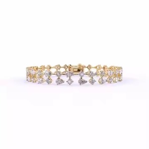 Nuevo diseño VVS Lab Grown Moissanite Hip Hop Pulsera Diamante VVS para regalo Fiesta o boda - Product Image 2