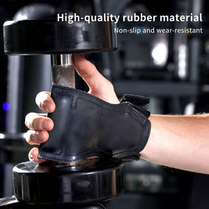 Precio de fábrica Guantes de peso muerto Correas de muñeca de levantamiento de pesas ajustables con lazo de muñeca de cojín - Product Image 3