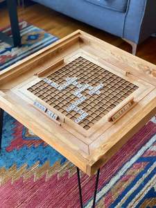 Tablero de Scrabble de Madera Hecho a Mano |   Acabado Liso de Alta Calidad |   Precio de Fábrica al por Mayor - Product Image 1