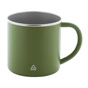 Mug Hossa en acier recyclé, écologique, pour articles promotionnels - Product Image 1