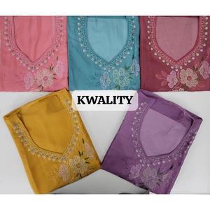 Thiết Kế Của Phụ Nữ Không Khâu Khâu Phù Hợp Với Tinh Khiết Lụa Organza Trọng Lượng Nhẹ Sang Trọng Vải Cho Các Sự Kiện Đặc Biệt Bộ Nhớ 100% <span class=keywords><strong>Polyester</strong></span> - Product Image 4