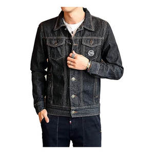 Elegante chaqueta vaquera de algodón de alta calidad para hombre, personalizada, OEM, estilo callejero, ropa de tela de lona de invierno - Product Image 6
