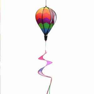Decorative Balloon <b>Wind</b> <b>Chime</b> with Spiral Tail Design4 28cm Diameter 110cm Length - Product Image 3