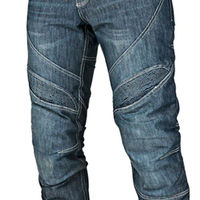 Pantalon de moto David Sports Wear en denim avec protection en fibre d'aramide, coupe-vent, respirant, grande taille, armure CE, unisexe, toutes tailles