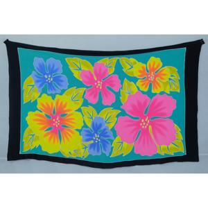 Pareos Hawaianos Pintados a Mano 100% Rayón de Alta Calidad, Ropa de Playa Personalizada al por Mayor, Cubierta para las Islas del Pacífico Asiático HPAG038-02-180 - Product Image 1