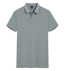 Camisas Formales Transpirables con Logotipo Personalizado para Ropa de Grupo Empresarial, Solapa, Manga Corta, Ropa de Trabajo, Tinte Liso - Product Image 4