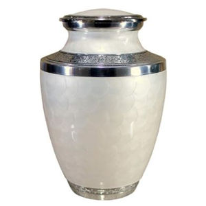 Urna de cremación de latón metálico de calidad de lujo estilo americano para cenizas humanas envío directo del fabricante - Product Image 1