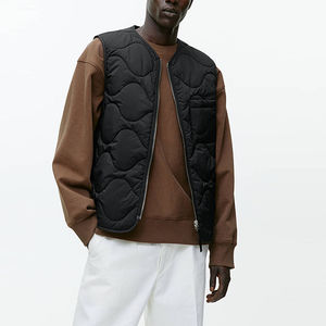 Chaqueta de invierno empacable Puffer Abrigo corto ligero con capucha - Product Image 1