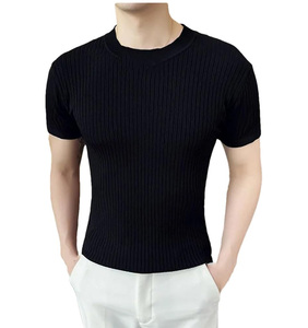<b>Men's</b> T-Shirts New Design Fashionable High Quality 100% Bamboo Fiber Anti-Wrinkle Short Sleeve Slim Fit Export Goods Bangladesh - Product Image 5