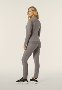 New Style Outwear Fashion Zipper Hoodie and Trouser 2 Piece Sets Solid Color Women Sports Fitness Clothing Tracksuits - Product Image 3
