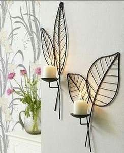 Modern Eco-Friendly Metal Iron <b>Wall</b> <b>Sconces</b> Quality Candle Holders for Indoor Christmas Decoration Stylish Design Candle Holder - Product Image 4