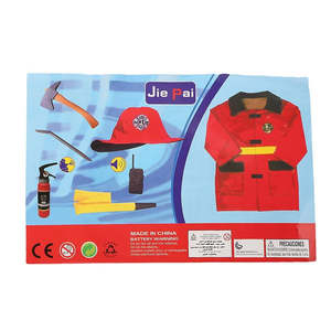 Fire Fighter <b>Costume</b> For Kids - Product Image 2
