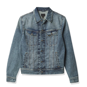 Veste en jean pour homme, hiver, design personnalisé OEM, streetwear décontracté, haute qualité, à capuche, réversible, écologique, séchage rapide - Product Image 4