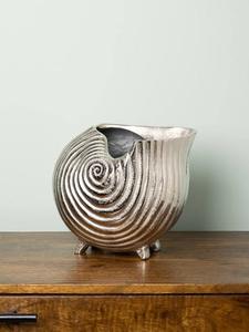 Florero Redondo Moderno de Aluminio, Decoración Artesanal para Mesa, para Bodas, Navidad y Aniversarios, para Uso Decorativo en el Hogar - Product Image 3