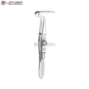 Pinzas Berke para Músculos de 10 cm con 27 mm para Extremidades Superiores, Pinzas Berke para Ptosis, Cirugía Oftálmica, Instrumentos Médicos de Acero Inoxidable para Ojos - Product Image 2