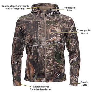 Sweats à capuche de chasse professionnels Sweat à capuche extérieur respirant à séchage rapide pour hommes tir et camping - Product Image 4