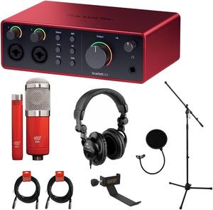 NUEVA Interfaz de Audio USB SOLO STUDIO de 3.ª Generación, 192 kHz, Micrófono, Auriculares con Clip para la Oreja, Pantalla Táctil, Resistente al Agua IPX-5, 3-5 Horas de Duración de la Batería - Product Image 3