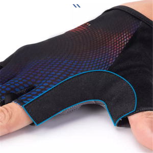 ถุงมือปั่นจักรยานครึ่งนิ้วน้ำหนักเบาระบายอากาศได้ดีกันลื่นกันกระแทกสำหรับจักรยานเสือภูเขาเสือหมอบขายส่งใหม่ - Product Image 2