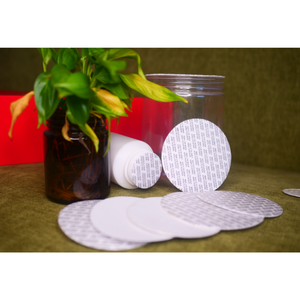 Top vente bouchon de bouteille laminé en papier étanche doublure de joint en mousse sensible à la pression faite couvercles de bouteilles du Vietnam fermetures - Product Image 1