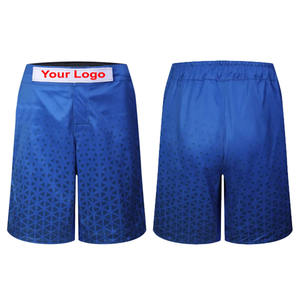 Wholesale MMA Fight Gear <b>Men's</b> Custom Logo & Design <b>Elastic</b> <b>Waist</b> Breathable Canvas Fabric Vintage Style MMA <b>Shorts</b> - Product Image 3