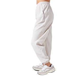 Ensemble survêtement deux pièces pour femme, veste courte à cordon de serrage et pantalon, coupe-vent, personnalisé en gros, 100% nylon/polyester imprimé - Product Image 5