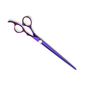 Pet Grooming <b>Scissor</b> Straight Blade Hair Cutting <b>Scissors</b> Adjustable Screw <b>Dog</b> Hair Cutting Shears With Finger Rest - Product Image 4