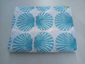 100% Pure Cotton Voile Fabric Indian Handmade Beautiful Print 5 Yard <b>Lightweight</b> Dabu Bagru Printed Fabric for Uniforms - Product Image 5