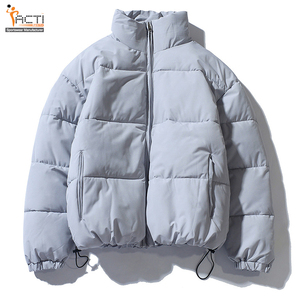 Diseñe su propio logotipo Chaqueta de invierno de burbujas para hombres Servicio OEM Chaquetas de burbujas ligeras para hombres a la venta - Product Image 1