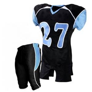 Uniforme de football américain pour adultes de haute qualité Style uni à quantité minimale de commande basse avec numéro Ensemble de vêtements de sport en stock - Product Image 4