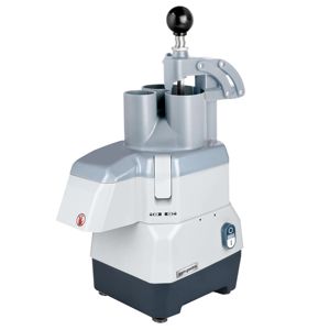 Machine de préparation de légumes compacte professionnelle - 735W - incl. 4 disques de découpe/râpeurs - Acier inoxydable - Couvercle rabattable - Product Image 3