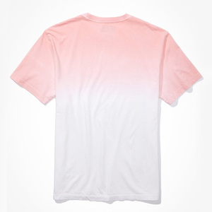 Camisas personalizadas de alta calidad con tinte de corbata para hombres, opciones de bordado OEM de impresión, camiseta de calle de verano de algodón de etiqueta privada - Product Image 2