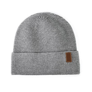 Gorro de Punto Jacquard de Fabricación Profesional para Invierno 2025, Último Diseño, Gorros de Punto para Hombre y Mujer en Color Sólido - Product Image 3