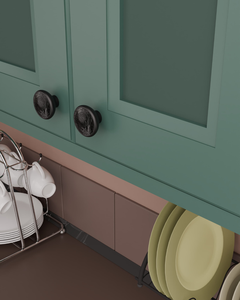 Perillas de cajón Cruz de Zinc Bold Diseño moderno Durable Zinc Rust Resistente a los arañazos Agarre ergonómico Fácil de instalar - Product Image 1