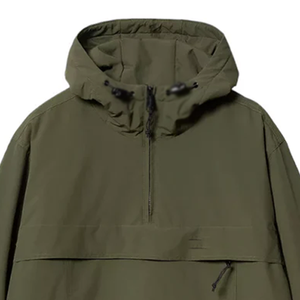 Chaquetas cortavientos de Jersey de alta calidad con patrones personalizados Cuello con capucha Su propio estilo para empresas de marca privada - Product Image 5