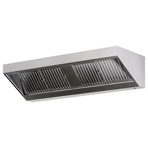 เครื่องดูดควันติดผนังแบบพาณิชย์ - 2000 มม. - พร้อมแผ่นกรองและไฟ LED - Product Image 1