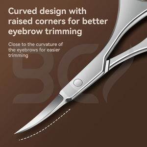 Prix de gros en acier inoxydable de qualité supérieure entièrement personnalisé avec des ciseaux à ongles à cuticules entièrement personnalisés - Product Image 4