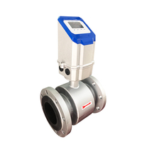 Medidor de Flujo de Agua Magnético con Pantalla OLED de Fábrica, Ce Rs485 4-20mA, Medidor de Flujo Electromagnético DN4 4-20mA con Pantalla LCD