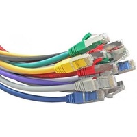 Cable de Red UTP Cat6, Cable de Conexión Ethernet de Alta Velocidad, Cable de Cobre Trenzado de 24 AWG, Estándar ANSI TIA568.2-D para Centro de Datos