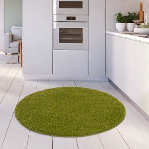 Ensemble de tapis vert uni Myshaggy 60X110 cm - Product Image 4