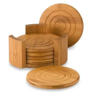 环保特厚竹木杯垫家用锅架餐桌热垫厨房制造商垫