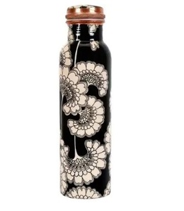 Botella de agua con aislamiento de cobre puro 100% con boca ancha y diseño de oficina y hogar para gimnasio y actividades al aire libre para niños - Product Image 4
