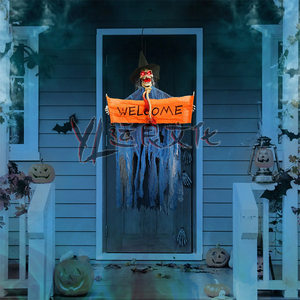 Màn hình nhà hoạt hình kinh dị, phù thủy đáng sợ với đạo cụ điện Quản Gia để trang trí thu hút ma ám - Product Image 2